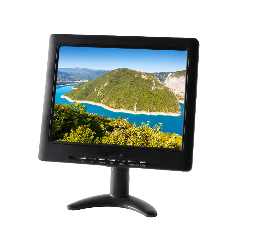 H102A 10 inch plastic LCD monitor for security and industry
