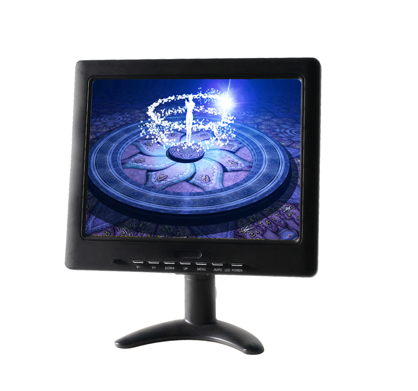 H102B 10 inch plastic LCD monitor for security and industry