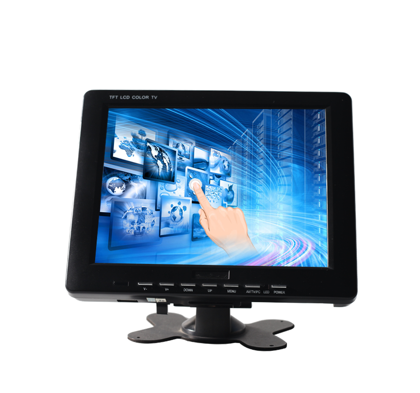 H8001-T 8 inch resistive touch screen LCD monitor display for terminals