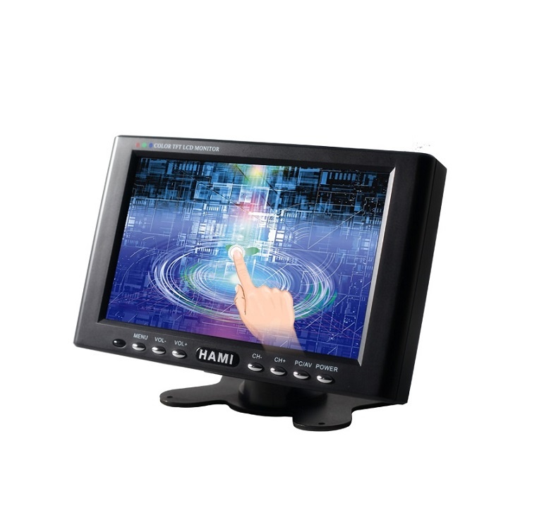 H701T 7 inch 4 wire resistive touch monitor